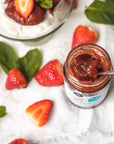 Erdbeer Aufstrich 85%, weniger Zucker