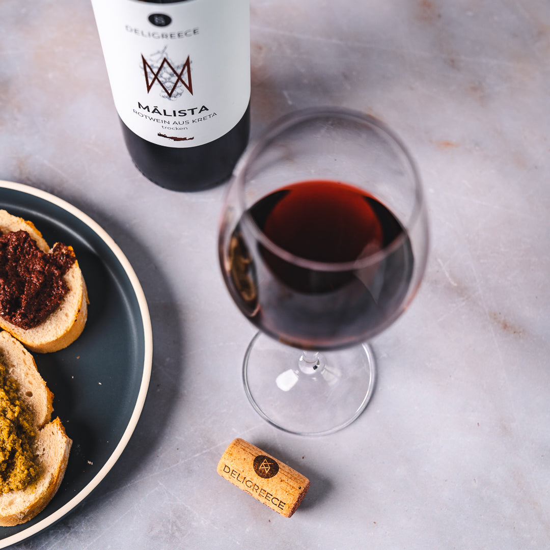 Málista - Rotwein aus Kreta