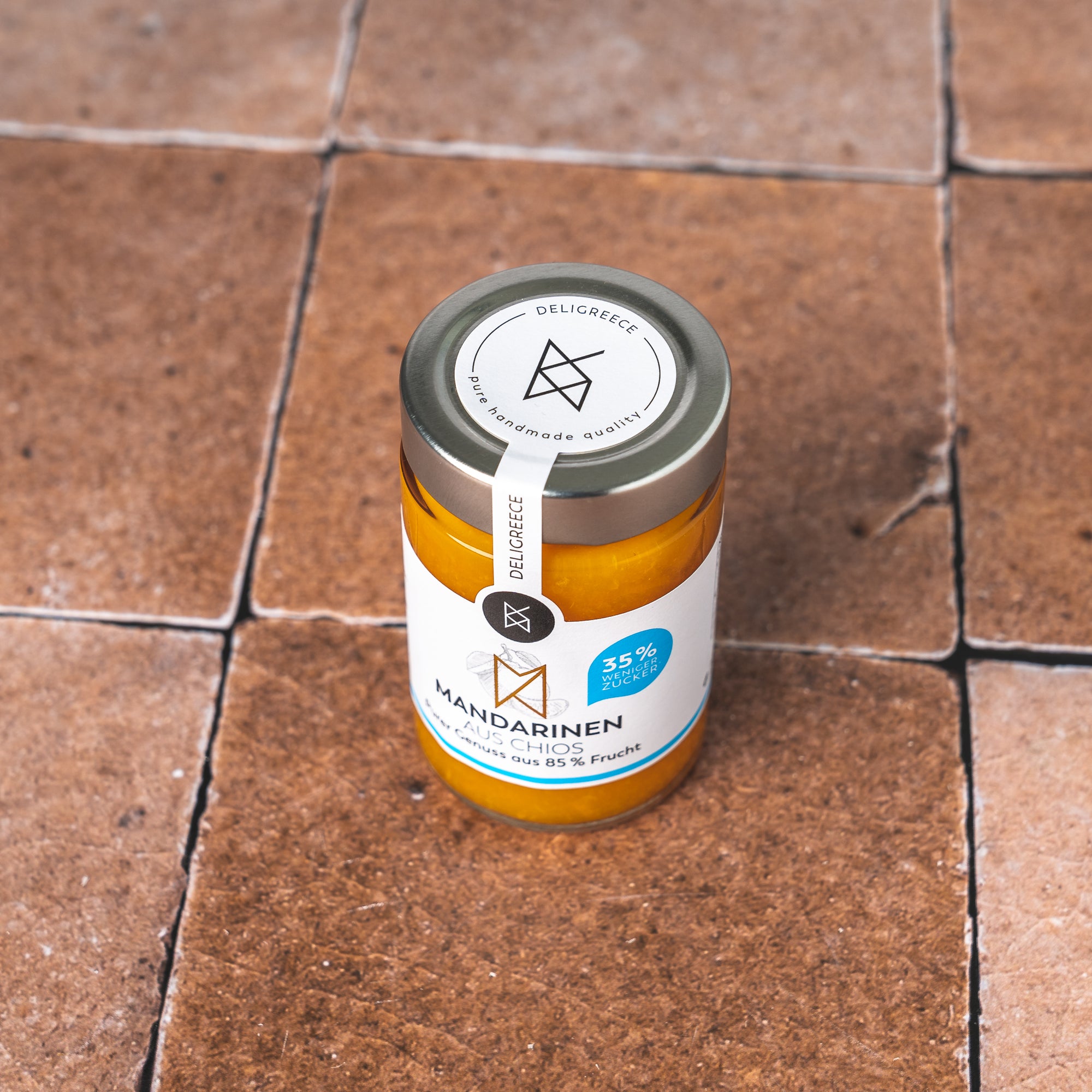 Mandarinen Aufstrich 85%, weniger Zucker