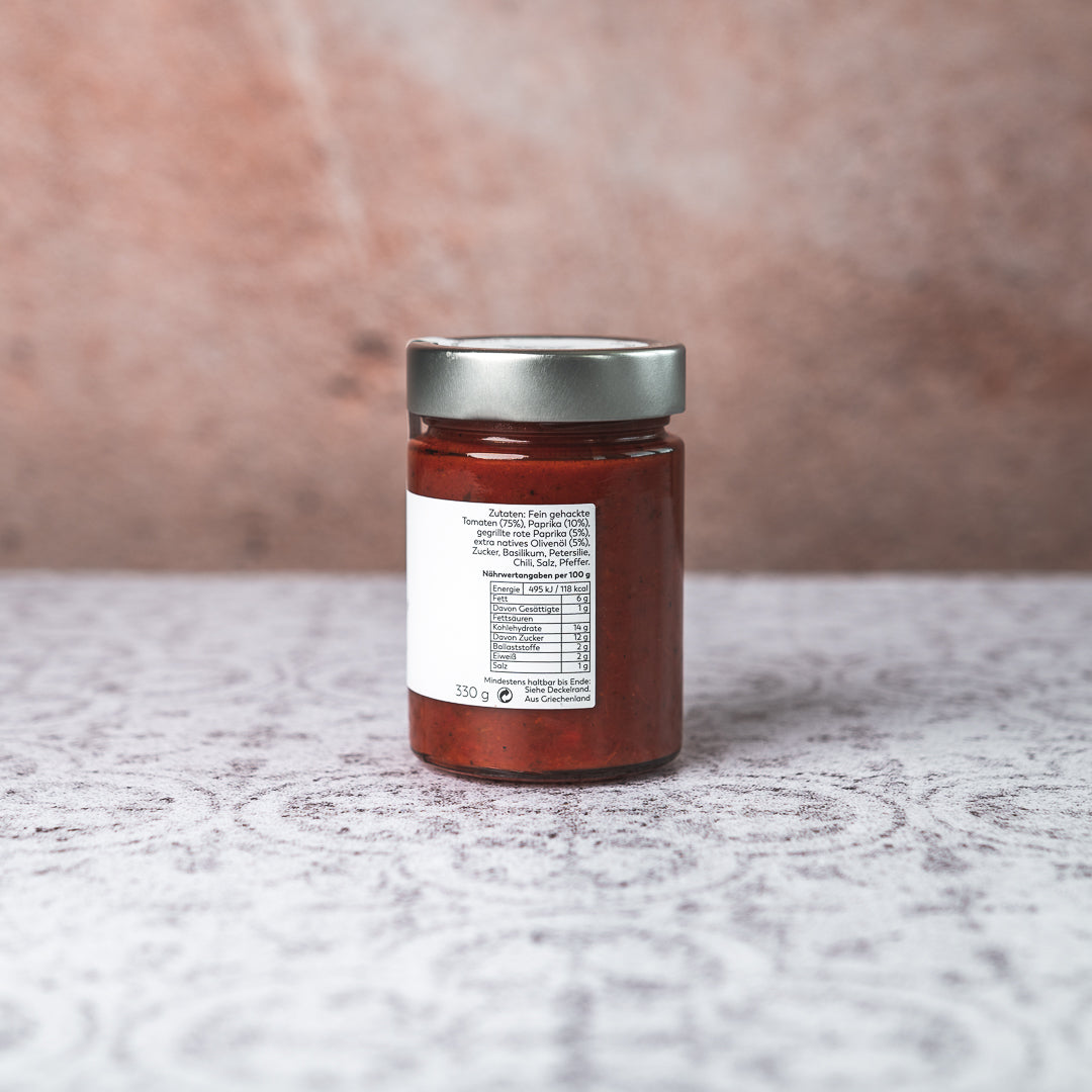 Tomatensugo Paprika & Chili