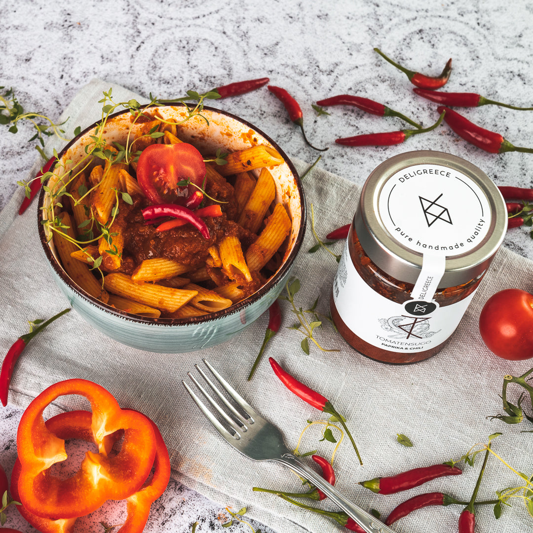 Tomatensugo Paprika & Chili