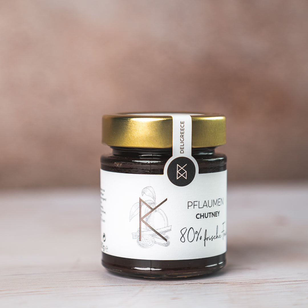 Pflaumen & Gewürze Chutney 80%