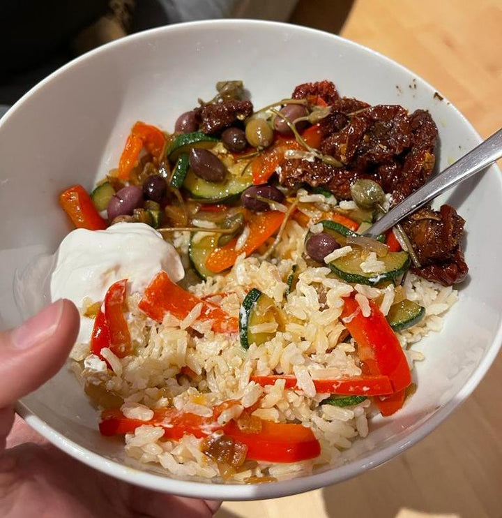 Vegane Kreta-Bowl