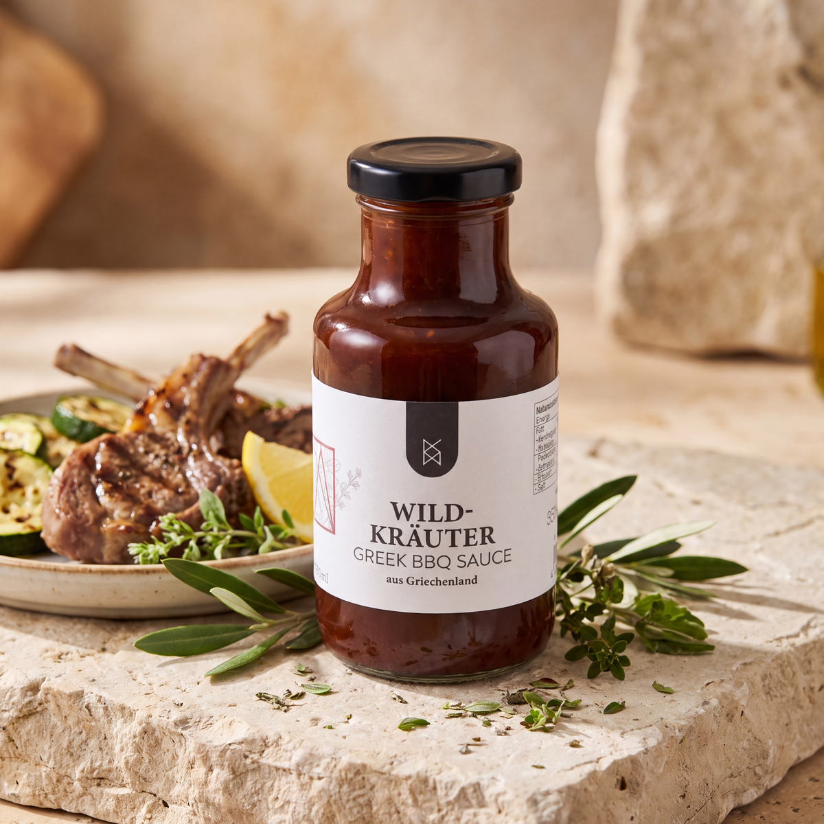 Greek BBQ Sauce - Wildkräuter