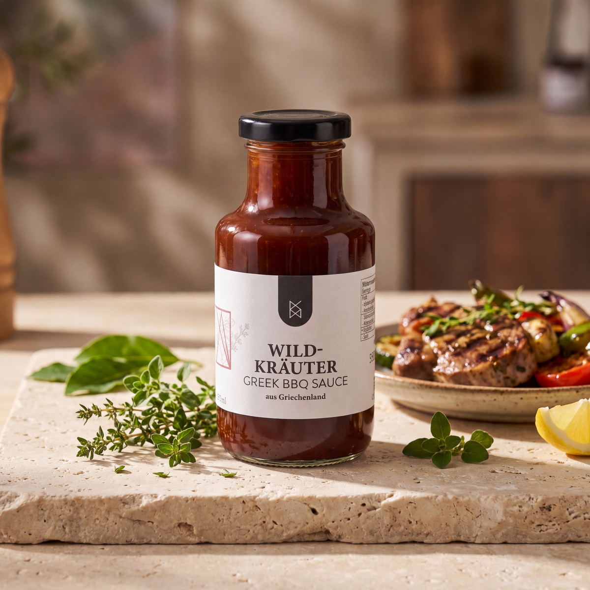 Greek BBQ Sauce - Wildkräuter